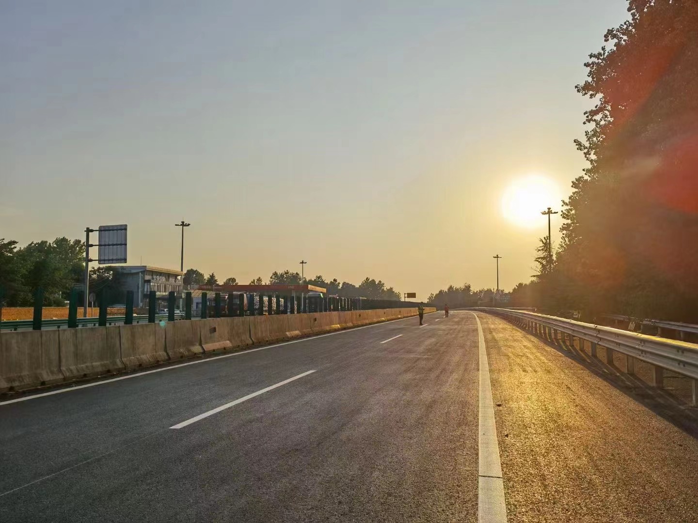 热熔标线施工 (332)