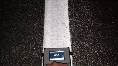 道路标线热熔涂料在雨夜环境下的反光效果